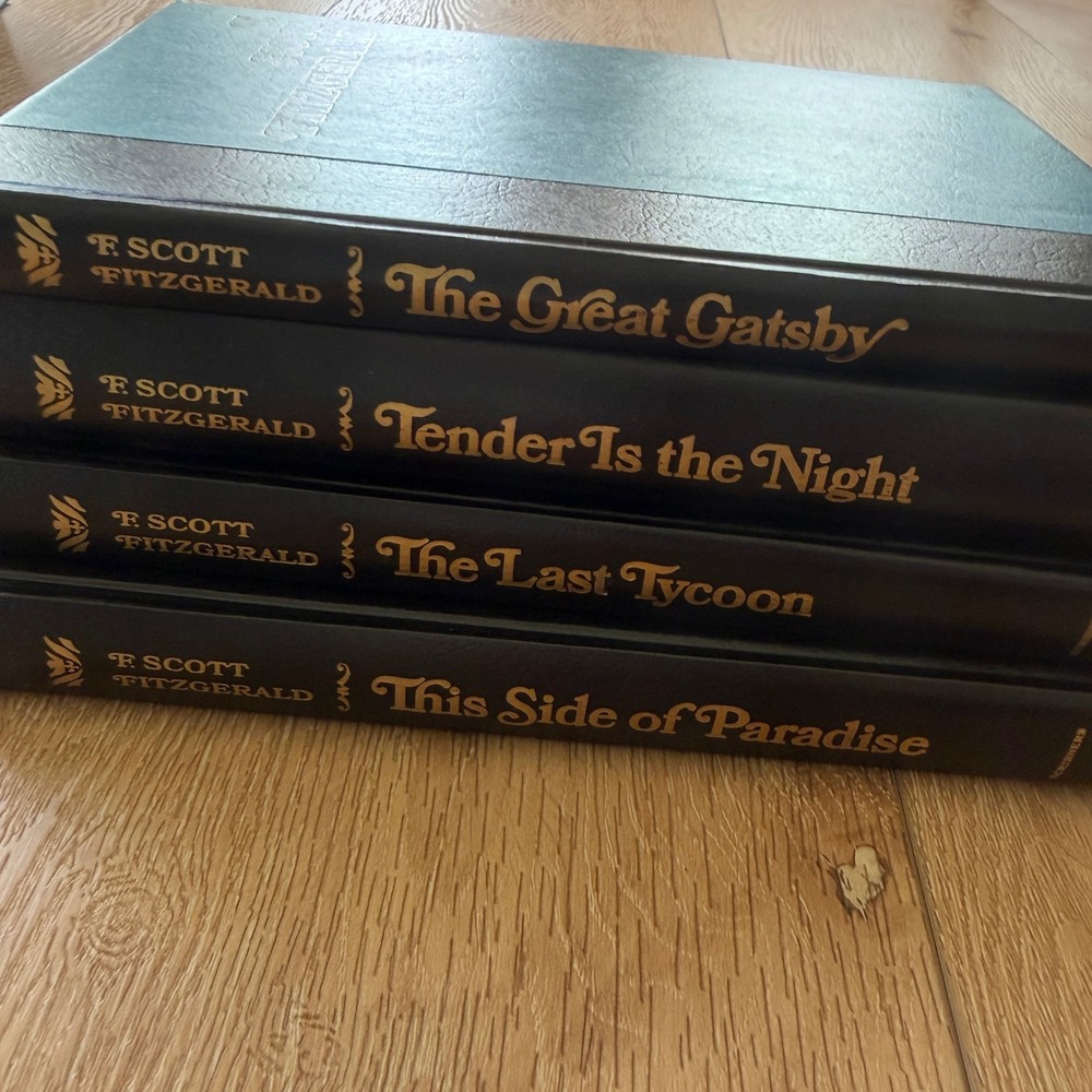 F Scott Fitzgerald 4 Book Set The Great Gatsby Tender Is the Night Scribners